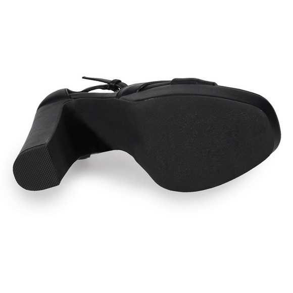 NIB LC Lauren Conrad Caramelize Soft Knot Platform Heels Silver Size 7.5, 9, 11 - Picture 4 of 5